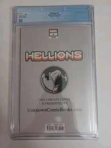Hellions #1 Unknown Comics Edition - Psylocke - 2020 - CGC 9.6