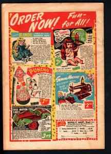 ADVENTURES INTO THE UNKNOWN #13-leoard starr-vampire story-1950-horror