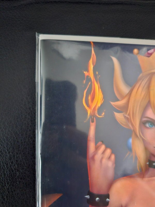 M House - Bowsette Peach Super Mario Bros Homage - Virgin Risqué Cover