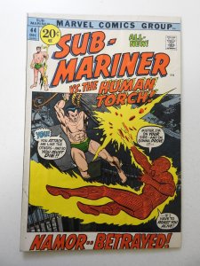 Sub-Mariner #44 (1971) GD/VG Condition moisture damage