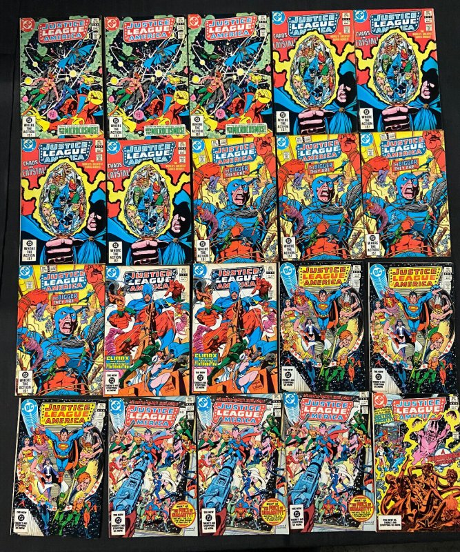 DC Bronze-Copper JUSTICE LEAGUE OF AMERICA 103 Mid Grade Comic Lot VF JLA