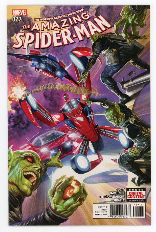 Amazing Spider-Man #27 (2015 v4) Dan Slott Silver Sable Wild Pack NM-