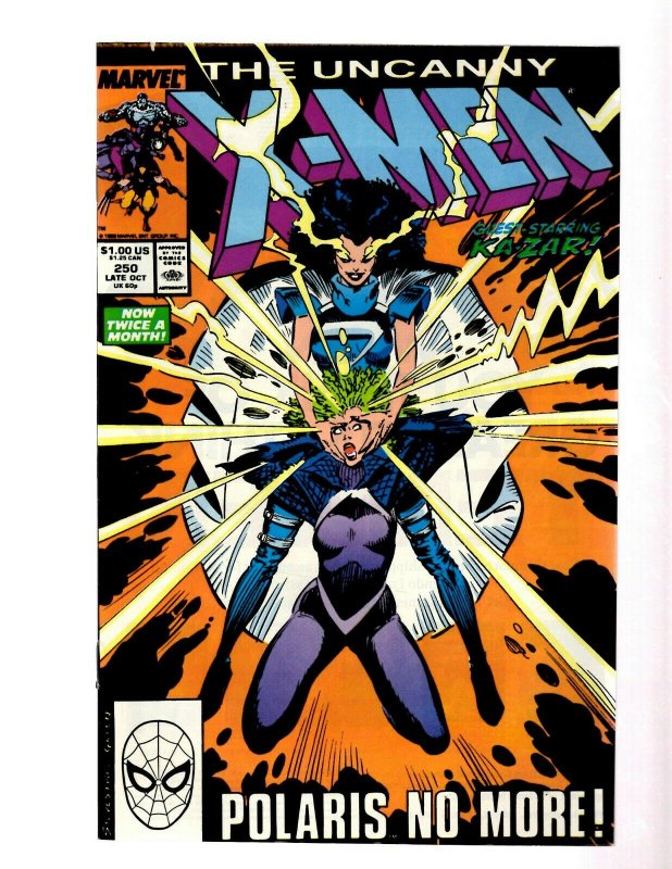 12 Uncanny X-Men Comics #241 242 243 245 246 247 248 249 250 251 252 253 GK42