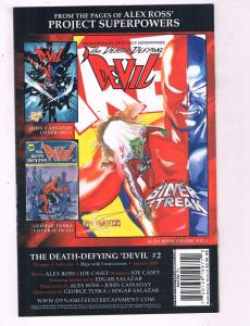 The Death Defying Devil #1 VF Dynamite Comic Book Alex Ross DE10