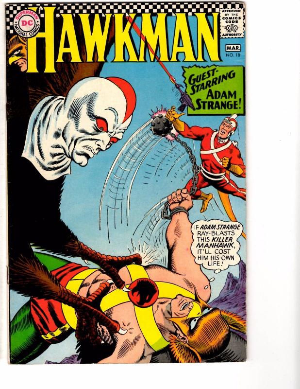 Hawkman # 18 FN DC Comic Book Justice League Flash Batman Atom Arrow RG1