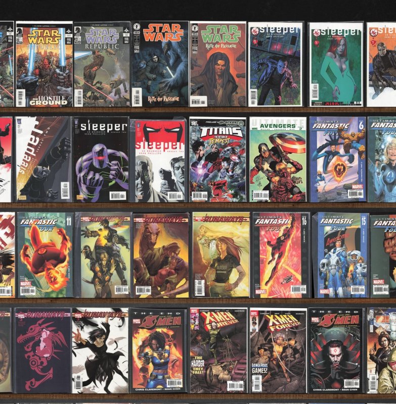 Huge Lot 150+ Comics with X-Man, Shadowman, Star Wars: Empire & More!