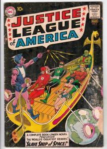 Justice League of America #3 (Mar-60) GD/VG Affordable-Grade Justice League o...