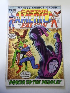 Captain America #143 (1971) VG/FN Condition