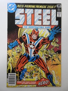 Steel, the Indestructible Man #1 (1978) FN Condition!