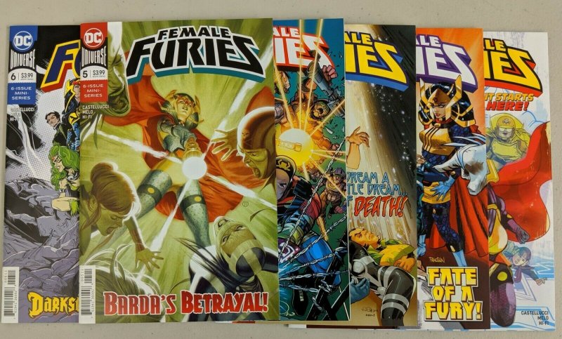 Female Furies #1-6 Full Set (DC 2019) Cecil Castellucci Adriana Melo (9.0-9.2) 