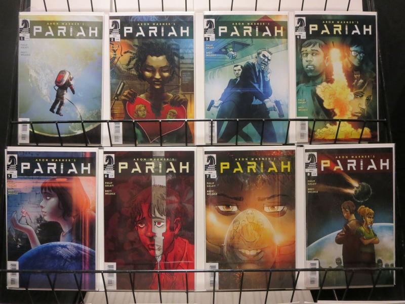 PARIAH (2014 DH) vol.3 1-8  Aaron Warner's  COMPLETE!