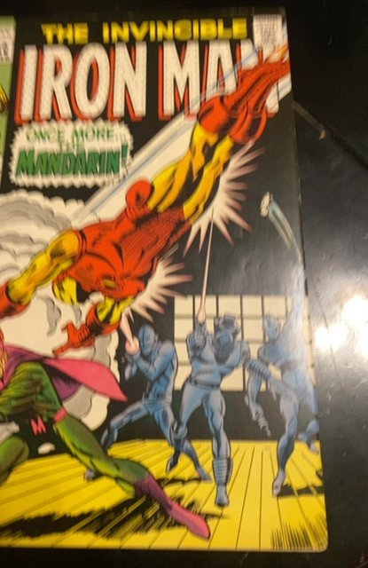 Iron Man #10 (1969)once more the mandarin
