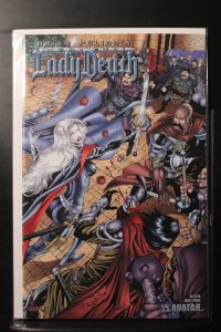 Brian Pulido's Medieval Lady Death #4 Wrap Variant (2005)