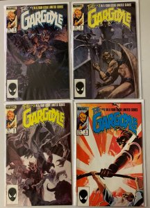 Gargoyle set #1-4 Marvel 6.0 FN (1985)