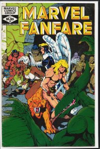 Marvel Fanfare #4 (1982) Angel