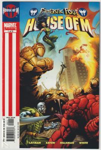 Fantastic Four: House Of M #1 (Sep 2005, Marvel), VG condition (4.0)