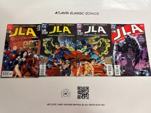 4 Justice League  DC Comic Books # 106 107 108 109 Batman Superman Flash  24 CT3