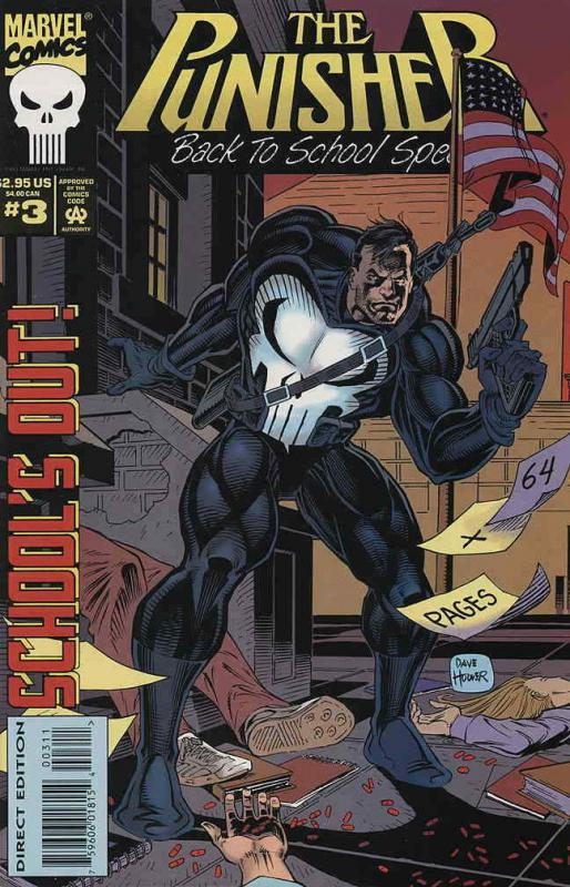 Punisher Back to School Special #3 VF/NM; Marvel | save on shipping - details in