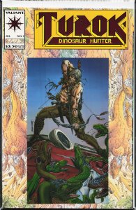 Turok, Dinosaur Hunter #1 Valiant Validated Signature Series Cover (1993) Tur...