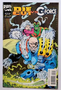 Die-Cut vs. G-Force #2 (Dec 1993, Marvel UK) FN/VF