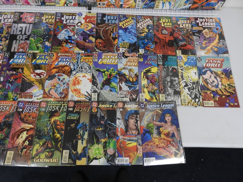 Complete Set Justice League (1987) 0-113 Plus Annuals & Others! Avg FN/VF Cond!