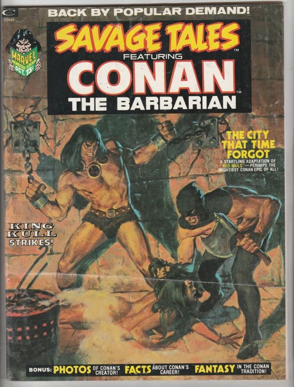 Savage Tales #2 (Oct-73) FN/VF Mid-High-Grade Conan the Barbarian