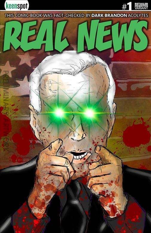 Biden's Titans Vs Dracula #1E VF/NM ; Keenspot | Retailer Incentive Variant