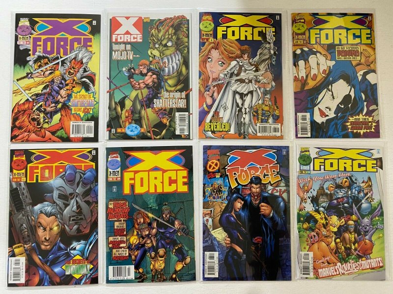 X-Force (1st series) comic lot from:#51-119 + special 24 diff 8.0 VF (1996-2001)