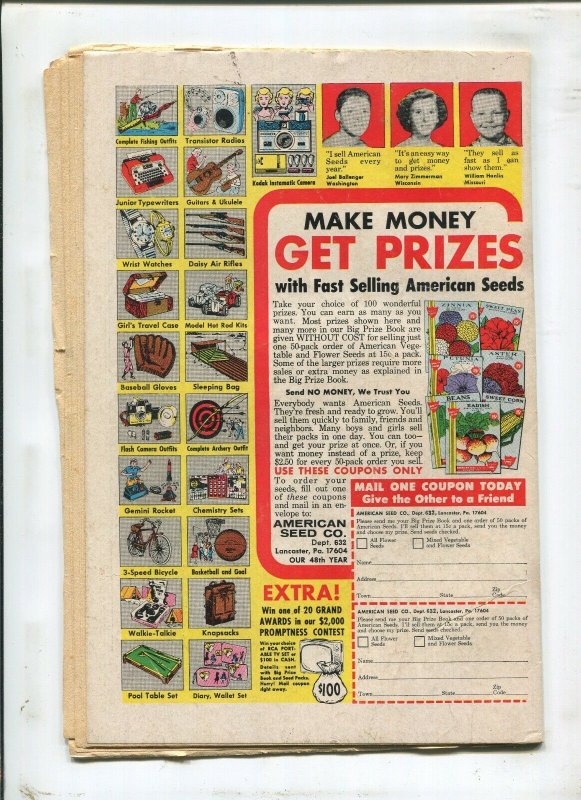 SUPERMAN #185 - SUPERMAN'S ACHILLES HEEL! - (VG) 1966 