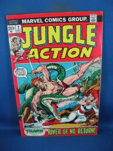 JUNGLE ACTION 2 F VF MARVEL 1972
