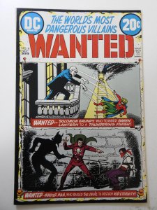 Wanted, The World's Most Dangerous Villains #4 (1972) FN/VF Condition!