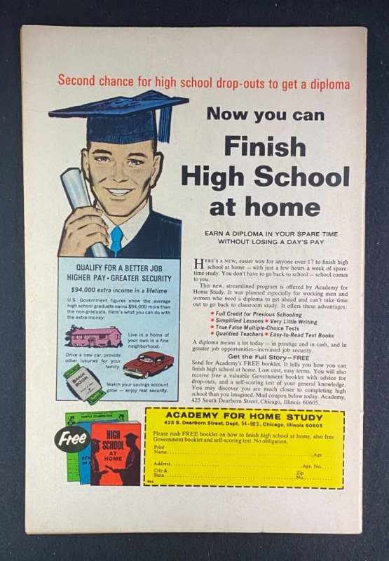 Captain America (1968) #127 FN/VF (7.0) Marie Severin