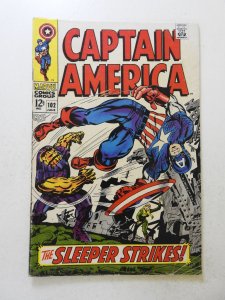 Captain America #102 (1968) VG Condition
