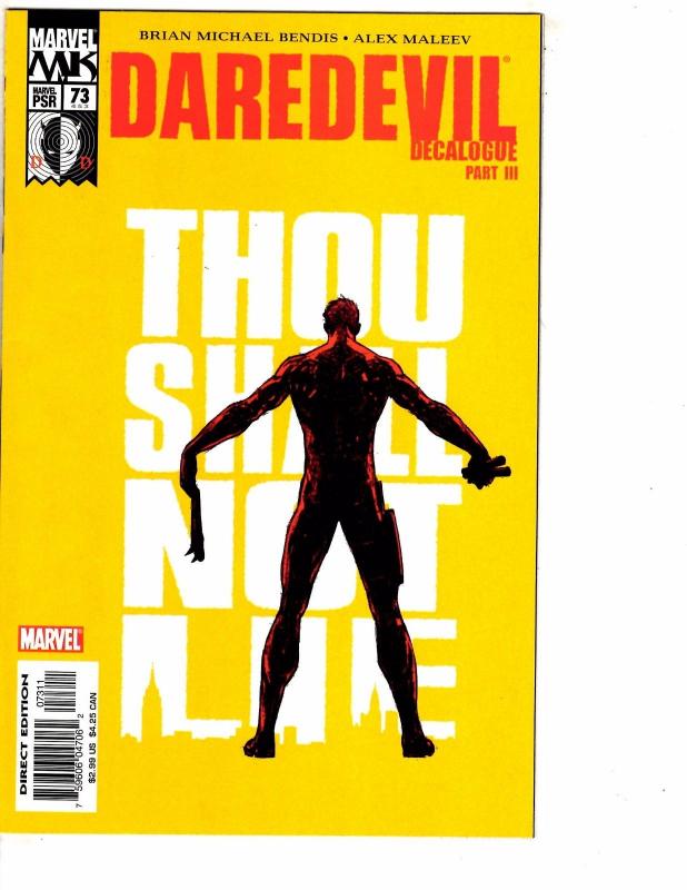 5 Daredevil Marvel Comic Books # 71 72 73 74 75 NM 1st Prints Spider-Man AK4