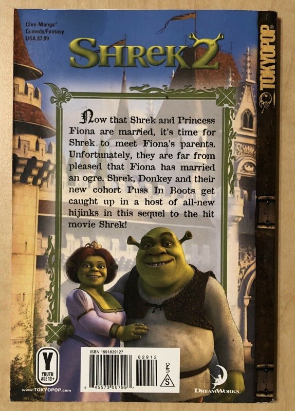 Shrek 2 Cine-Manga TPB Tokyopop 2004 DreamWorks Paperback 