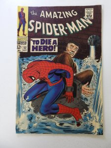 The Amazing Spider-Man #52 (1967) FN- condition stains back cover