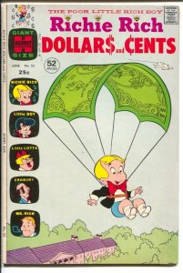 Richie Rich Dollars and Cents #55  1973 - Harvey  -FN - Comic Book