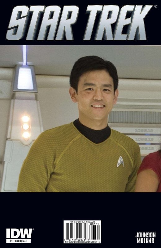 Star Trek (5th Series) #1C FN ; IDW | RI A-1 Variant John Cho Photo Cover