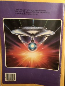 Star Trek coloring book,VG, Planet Ecnal’s Dilemma 1979