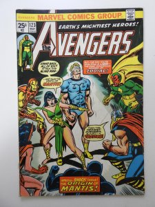 The Avengers #123 (1974) VG Condition! MVS intact!