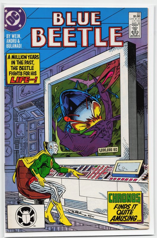 Blue Beetle #22 (1988) Blue Beetle