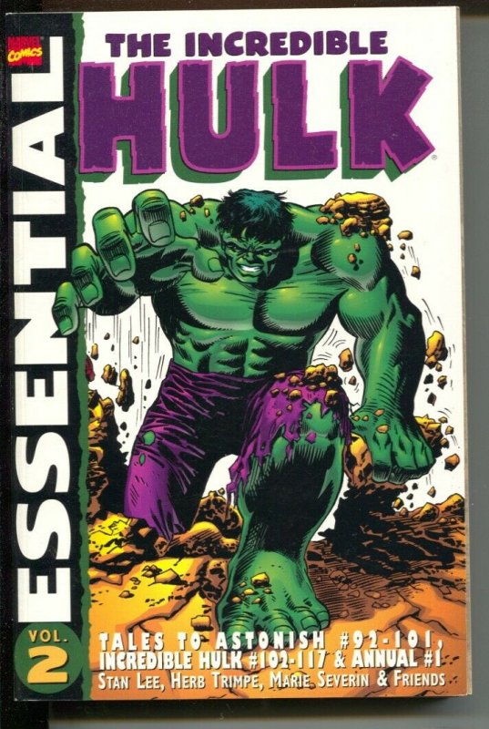 Essential The Incredible Hulk-Vol.2-Stan Lee-2003-PB-VG/FN