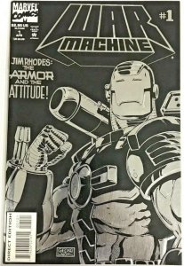 WAR MACHINE #1, VF/NM, Jim Rhodes, Cable, DeathLok, 1994, Marvel, Foil