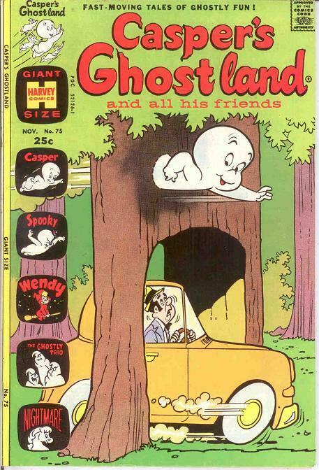 CASPERS GHOSTLAND 75 VF-NM  November 1973 COMICS BOOK