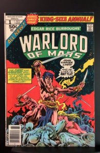 John Carter Warlord of Mars Annual #1 (1977)