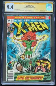 X-Men #101 CGC 9.4 signed Chris Claremont Duke Caldwell Collection