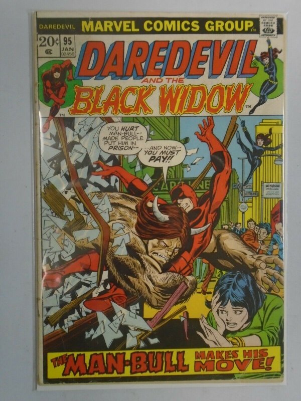 Daredevil #95 2.0 GD detached cover (1973 1st Series)