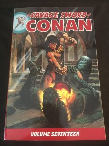 THE SAVAGE SWORD OF CONAN Vol. 17 Dark Horse Trade Paperback