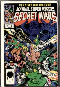 Marvel Super Heroes Secret Wars #6 (1984) Buckaroo Banzai [Key Issue]