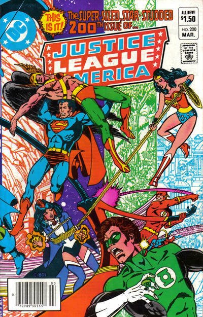 Justice League of America #200 (Newsstand) VF; DC | save on shipping - details i